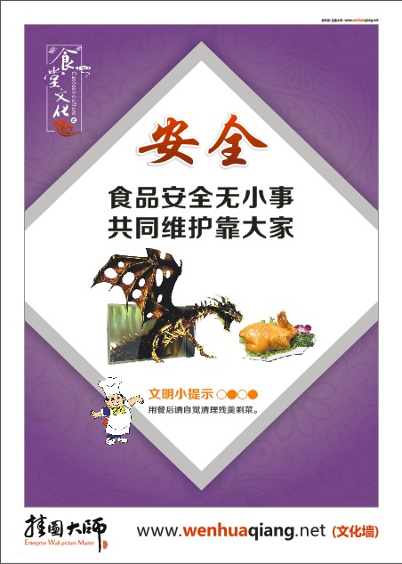 食堂文化-食品安全無(wú)小事 共同維護(hù)靠大家